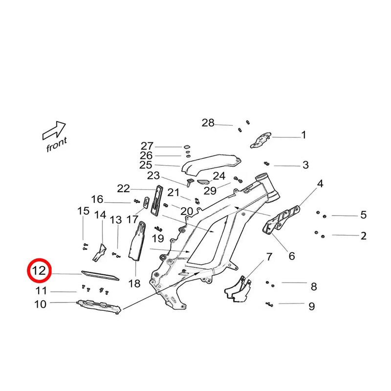 Surron Light Bee Lower Battery Foam Segron Universe