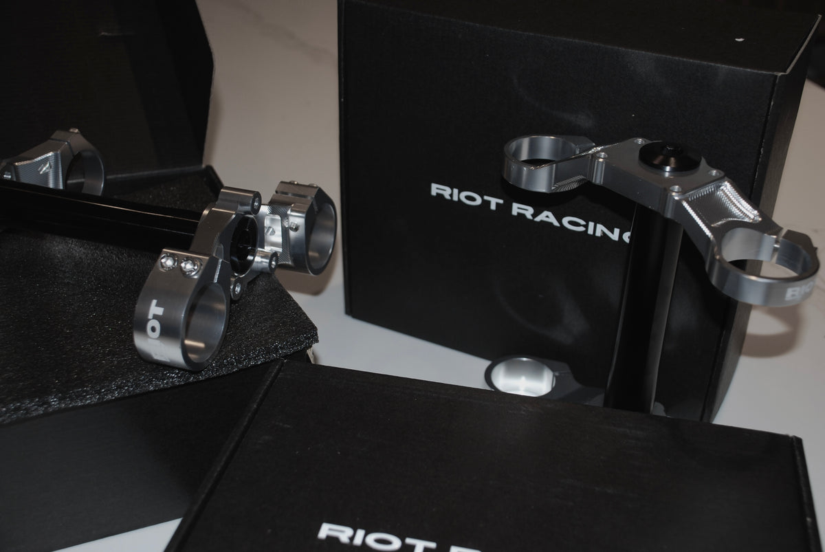 Riot Drop Crown (STOCK SURRON LBX FORKS) - Riot Racing