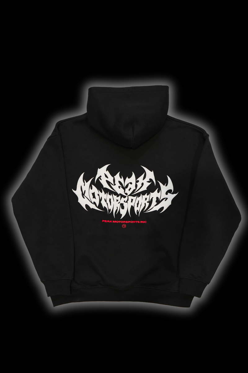 Peak Puff Motorsports Hoodie - Black Peak