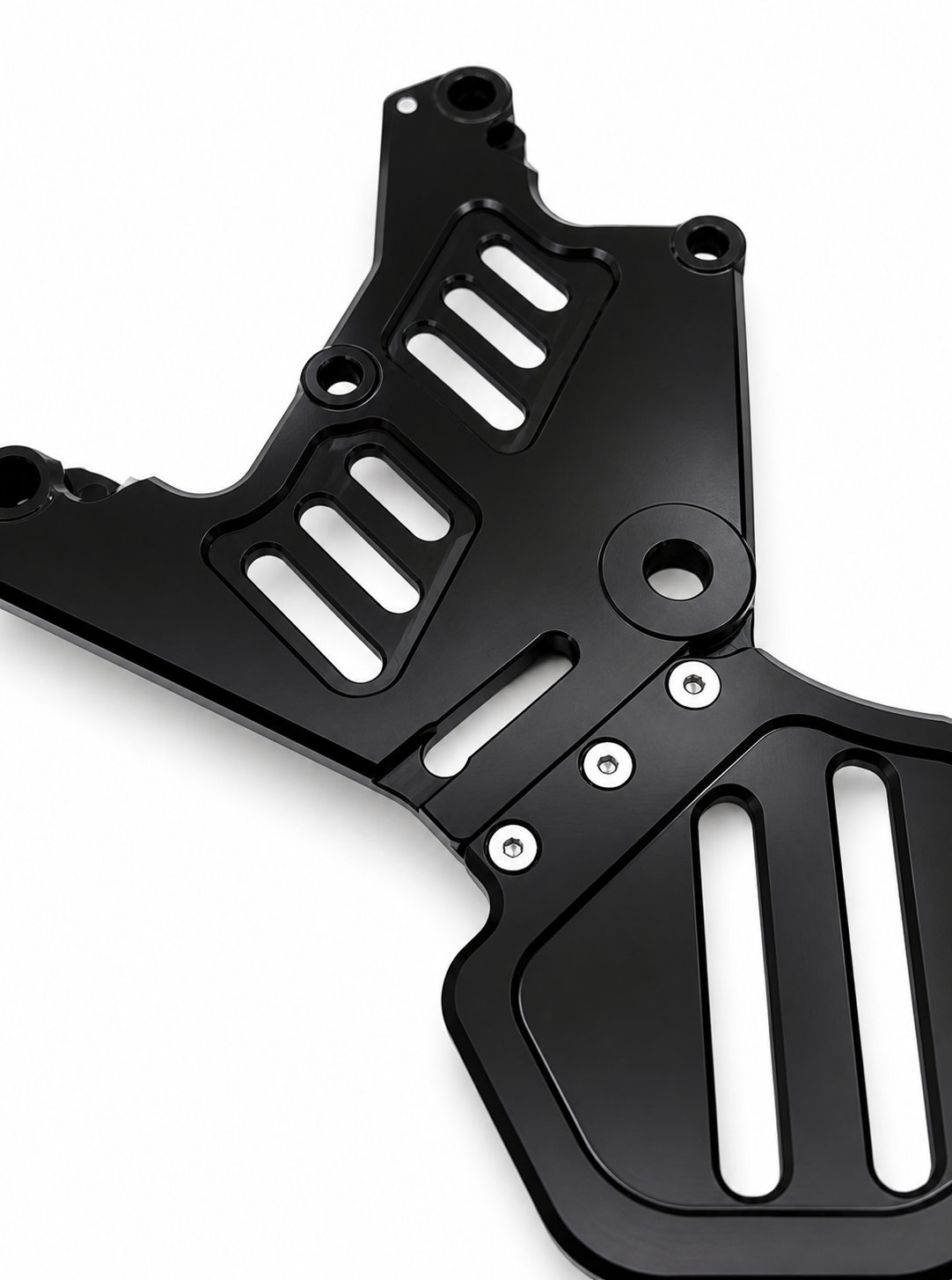 Upgraded Dual Caliper Mount + Rotor Guard for Sur Ron, Talaria & Segway | Heavy Duty Metal Forged Racing