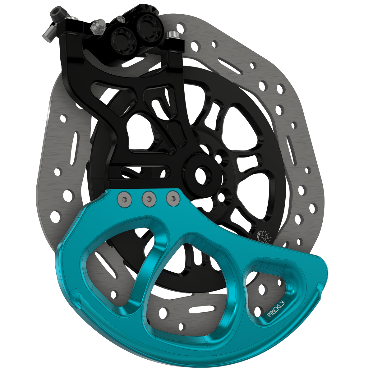 Prickly Disc Guard Fin Prickly Motorsports