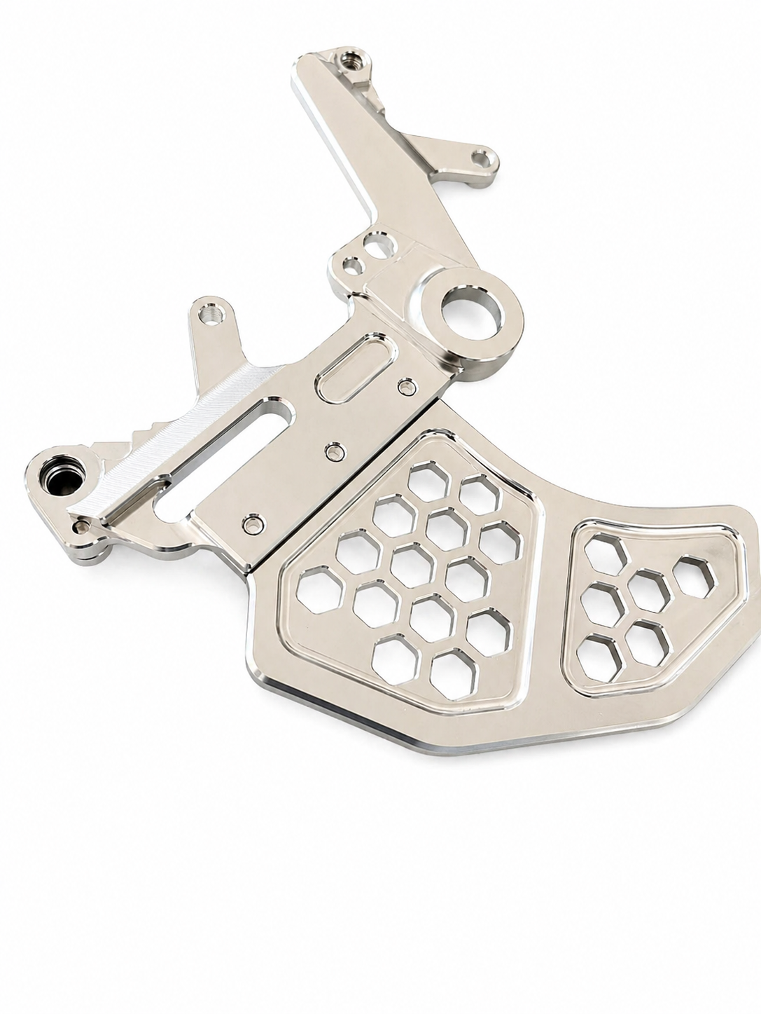 Surron Ultra Bee Dual Caliper Mount | CNC Metal Brake Upgrade w/ Rotor Guard Forged Racing