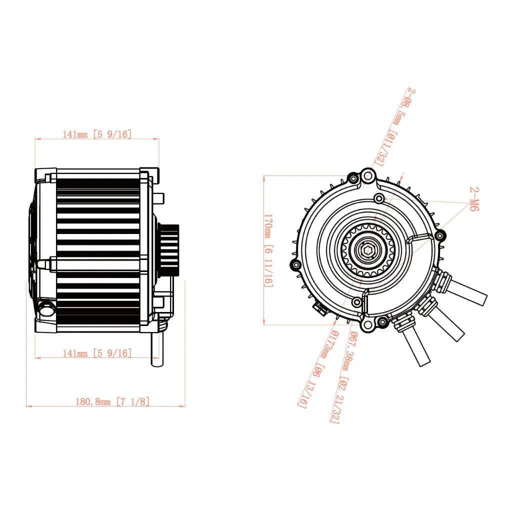 Ventus Ryuga 81kW Motor – Ultra Bee Modded Moto Co