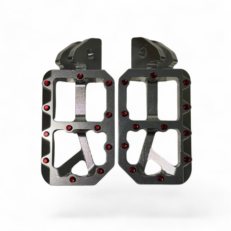 Silver Wide Foot Pegs Mxp_designs
