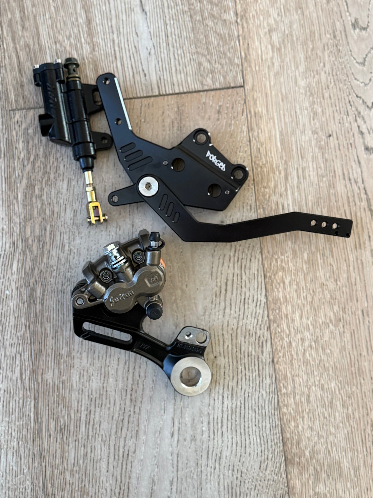 Talaria XXX Foot Brake Kit | Moto Style Rear Brake Conversion (Full Kit or Bracket Only) | Forged Racing Forged Racing