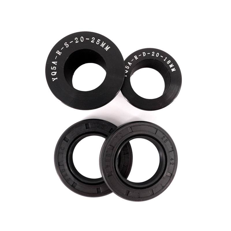 KKE Replacement Rear Billet Bushing Spacers Kit Fit Surron Ultra Bee 2023-2025 Black KKE Racing