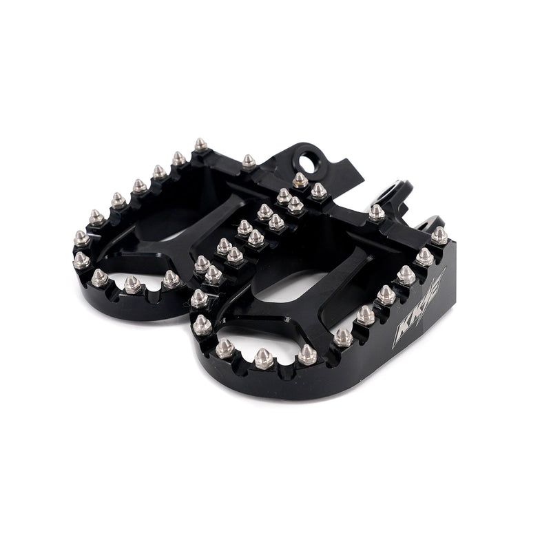 KKE Footpegs Billet Foot Rest For Rawrr Mantis, Mantis X, Red and Black (Collective) KKE Racing