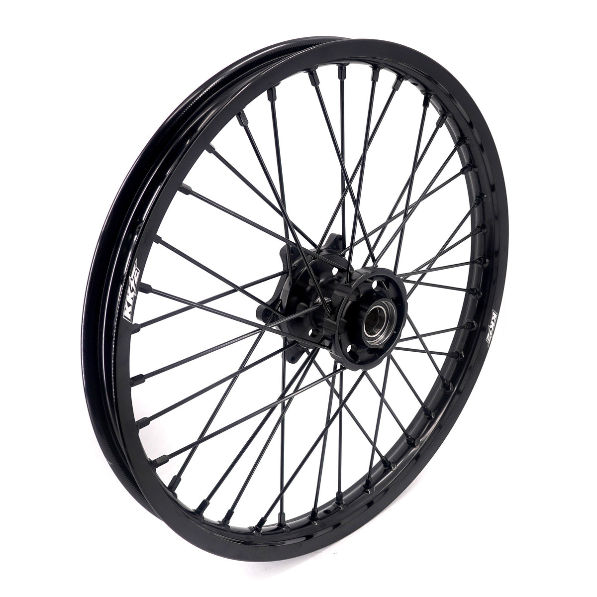 KKE Enduro 1.6*21" & 2.15*18" CNC Hub Electric Dirtbike Alloy Wheels Rims Fit STARK VARG MX EX All Black KKE Racing