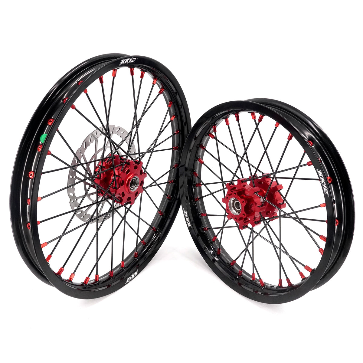 US Stock KKE 1.6*19" & 1.85*16" New Style E-bike Wheels Rim For SurRon Light Bee-X 2019-2025 Red Nipples KKE Racing