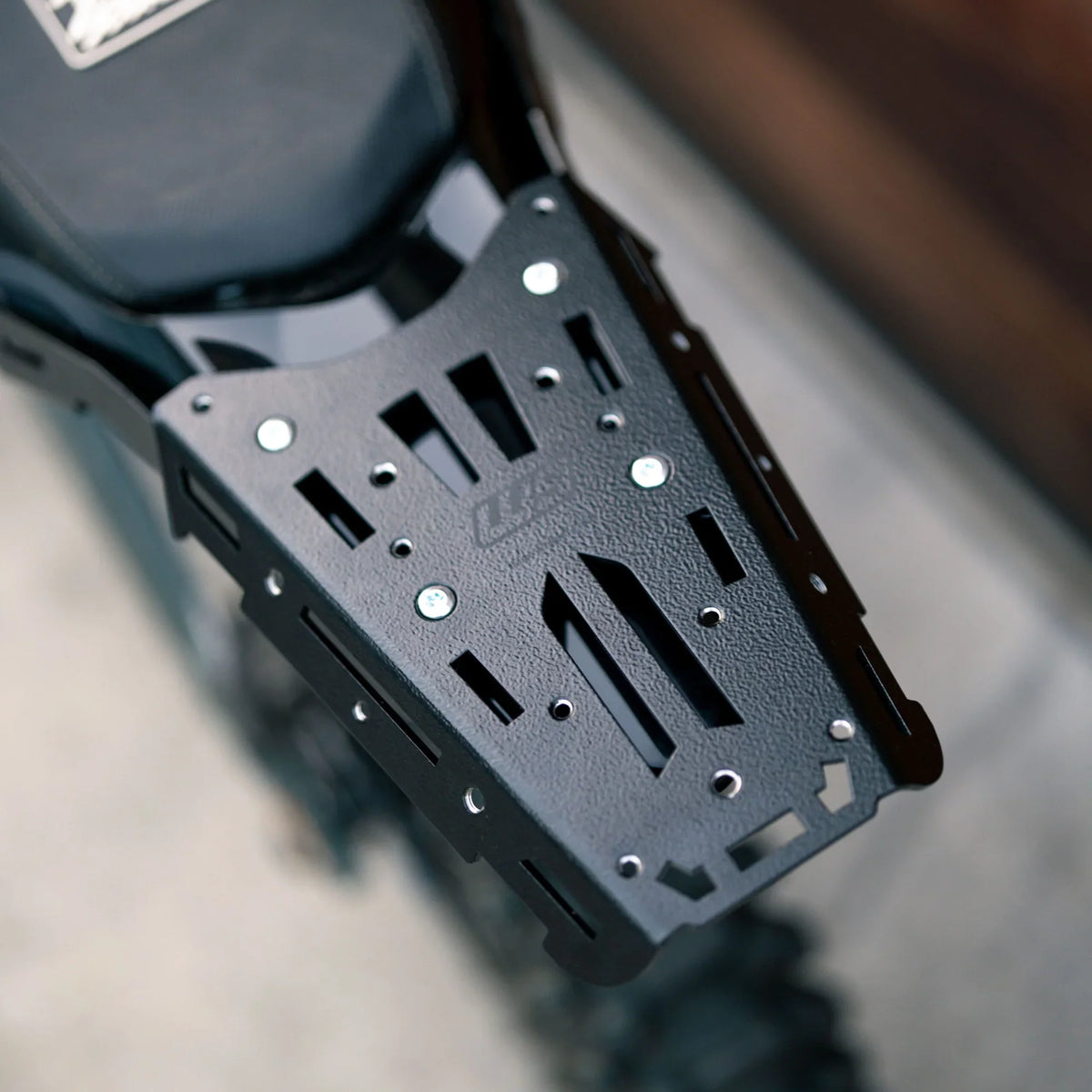 Warp 9 Ultra Bee Rear Rack Modded Moto Co