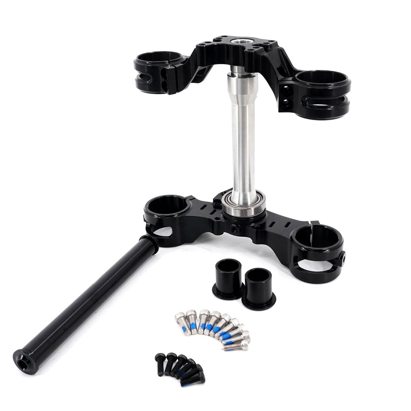 KKE Widen Drop Crown Triple Tree Clamp Kit For SurRon Light Bee, KKE 35MM Front Suspension Fork KKE Racing