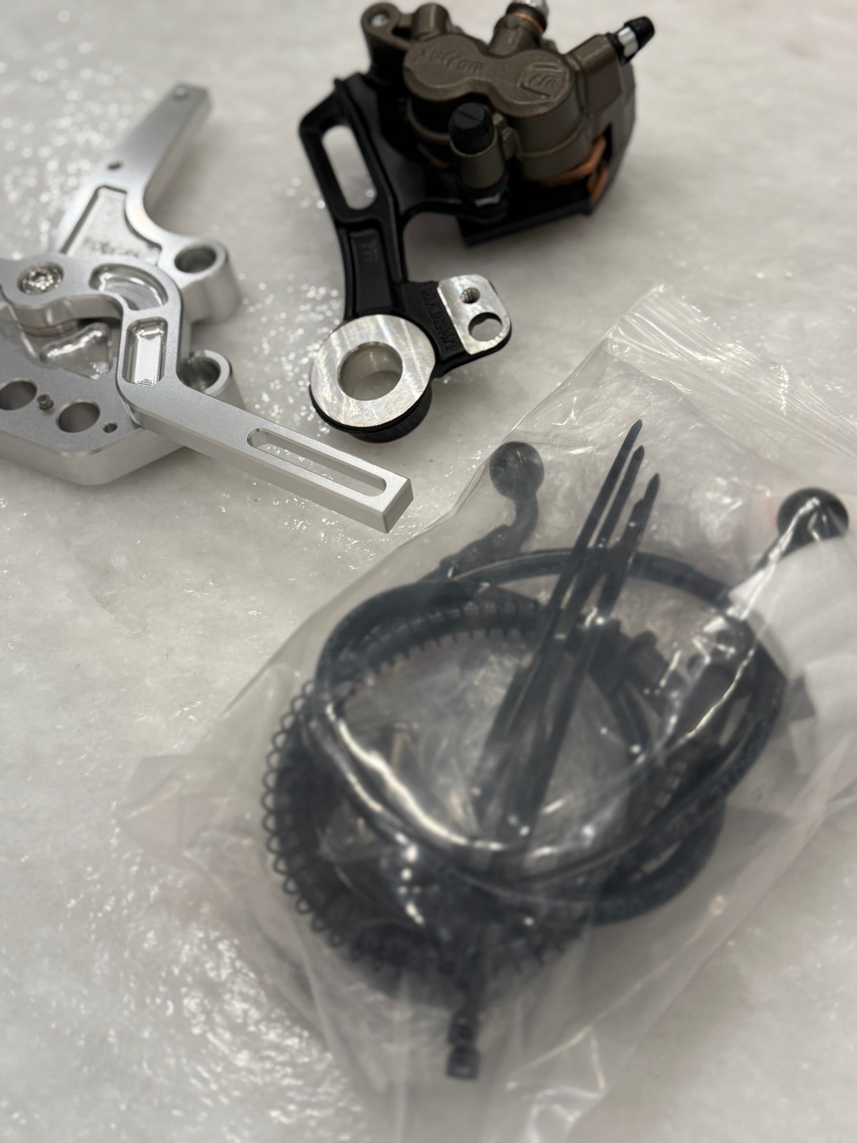 Surron/Eride Moto Footbrake Kit (Ultra Calipers) Forged Racing