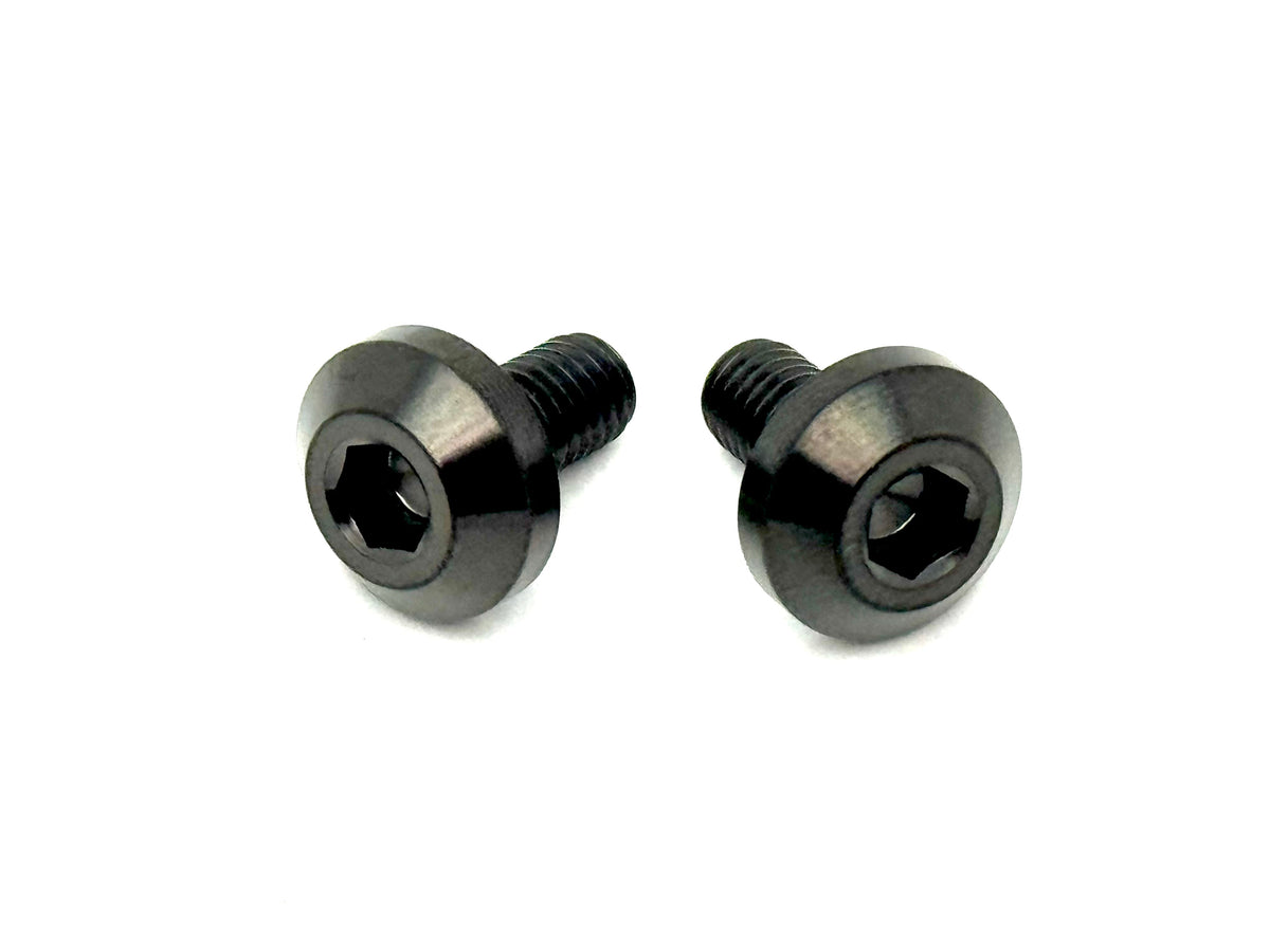 Titanium Chain Guard/ Mud Guard Bolts (Set of Six) E-Ride Pro - Riot Racing