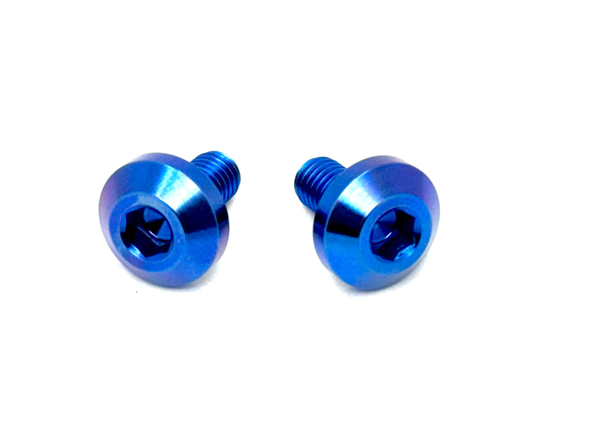Titanium Chain Guard/ Mud Guard Bolts (Set of Six) E-Ride Pro - Riot Racing