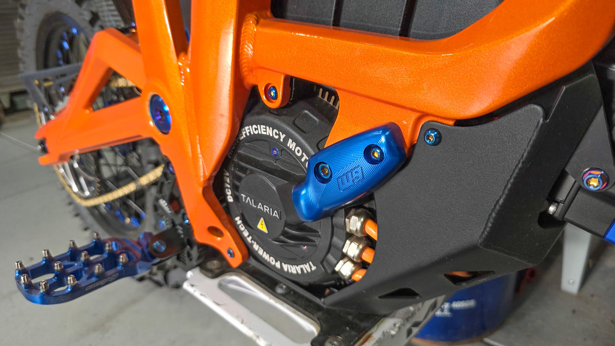 Warp 9 Talaria MX5 Hall Sensor Wire Guard Modded Moto Co