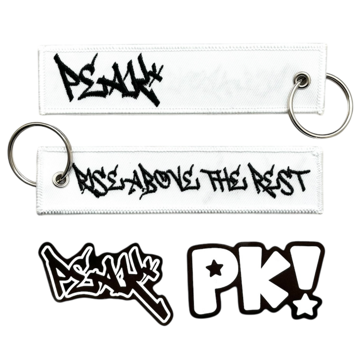 Peak Keychain and Sticker Pack Peak