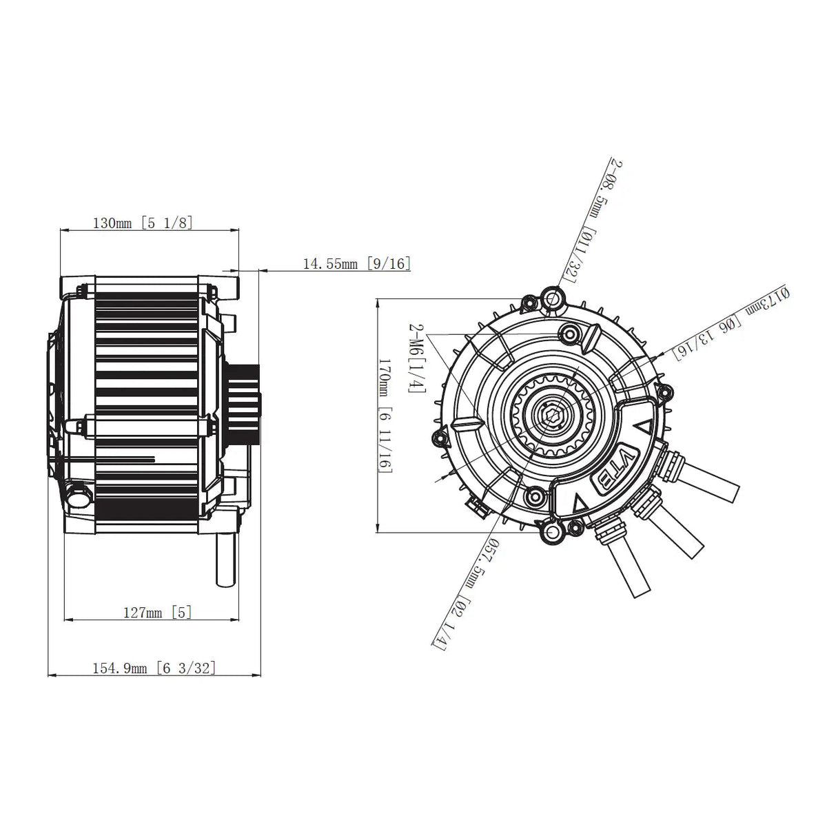 Ventus Ryuga 52kW Motor Modded Moto Co