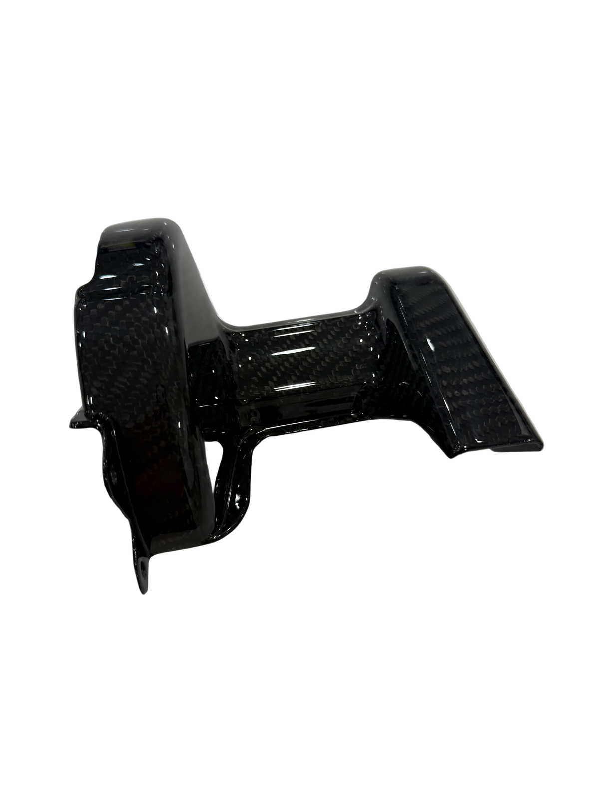 LBX Center Axle Guard — Carbon Fiber Ghost Carbon