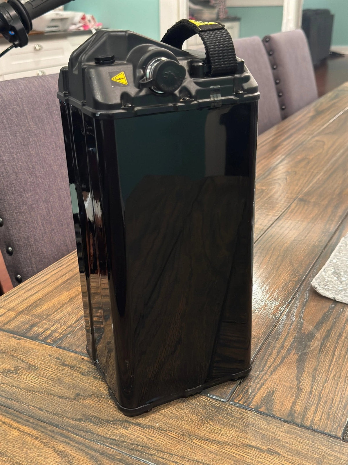 E-Bike "invisible" Vantablack Battery Wrap MXwraps