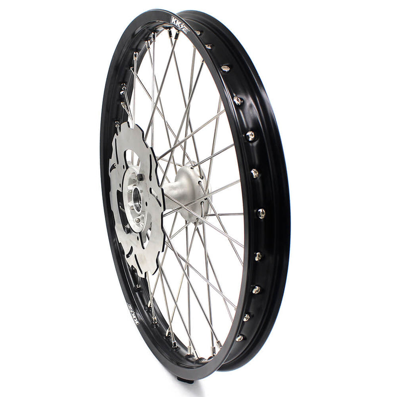 KKE 21" Cast Hub Billet Rim Wheel Fit Honda XR400R 1996-2004 Disc KKE Racing