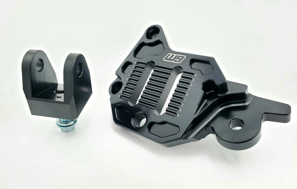 Warp 9 Ultra Bee Adjustable Foot Peg Mount Modded Moto Co
