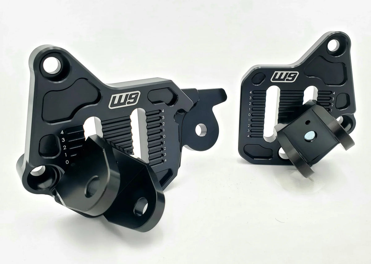 Warp 9 Ultra Bee Adjustable Foot Peg Mount Modded Moto Co