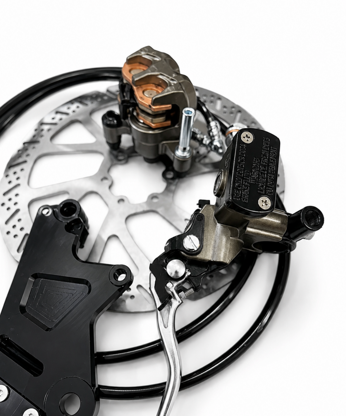 Talaria & Surron Ultra Bee Brake Kit - Rear Brake upgrade for Talaria XXX, Talaria MX4/MX3, Surron Light Bee X, E-Ride Forged Racing