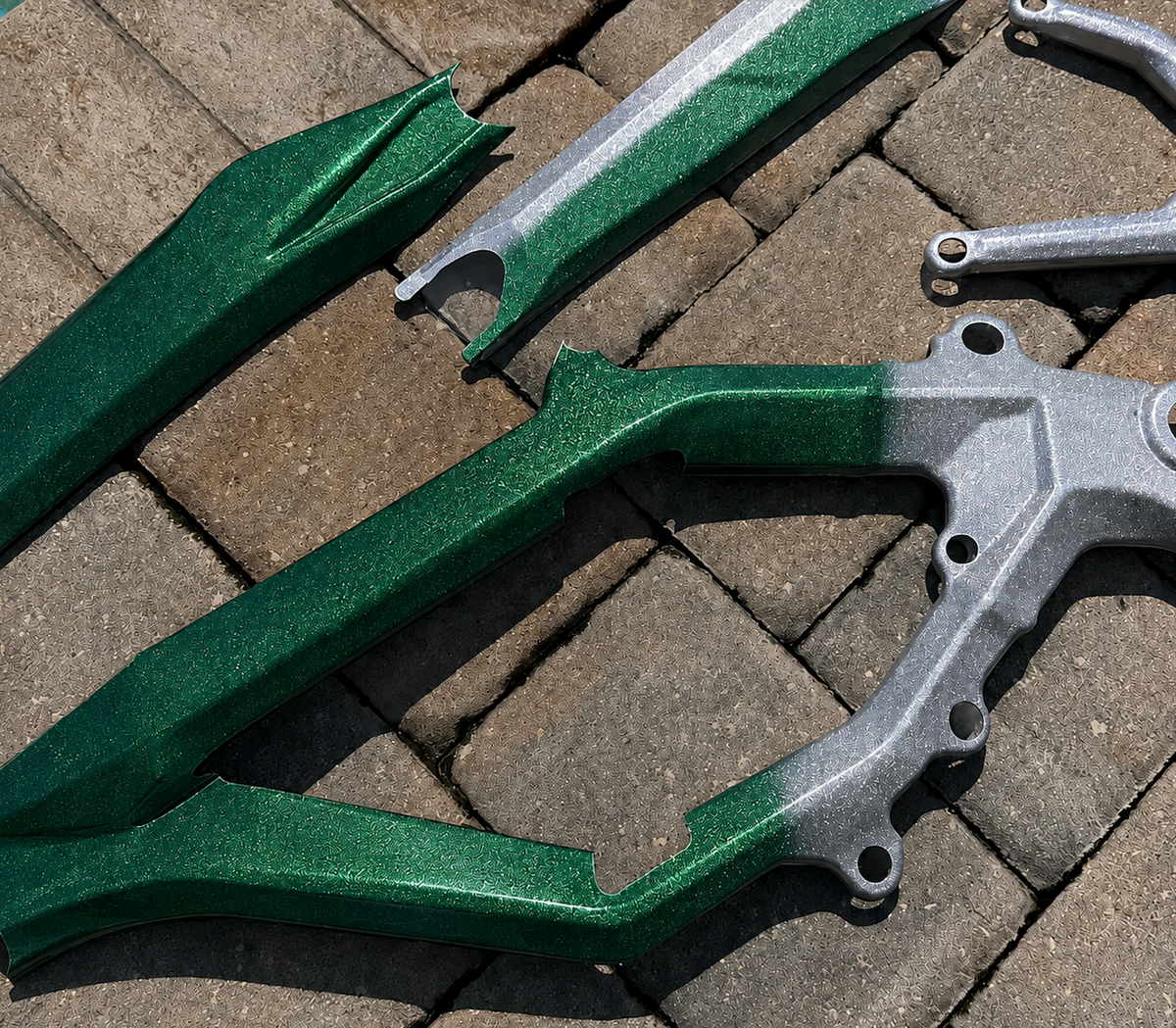 surron ultrabee frame Guards EmotoCustoms