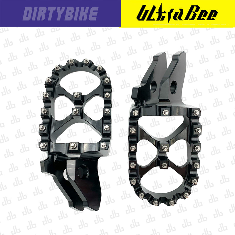 Foot Pegs Aluminum CNC Heavy Duty | Sur-Ron Ultra Bee eDirtyBike