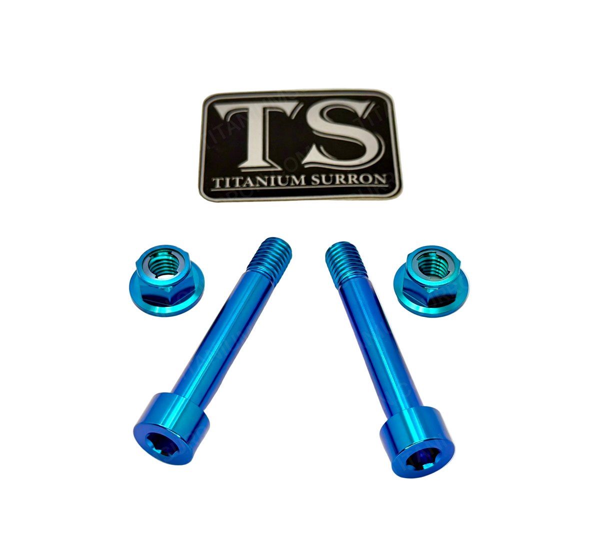 Titanium Rear Shock Mount Hardware (4 Pieces) Altis Sigma Titanium Surron