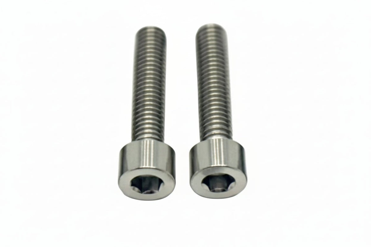 Titanium Motor Cover Bolts (Set of 2) — E-Moto Titanium Surron