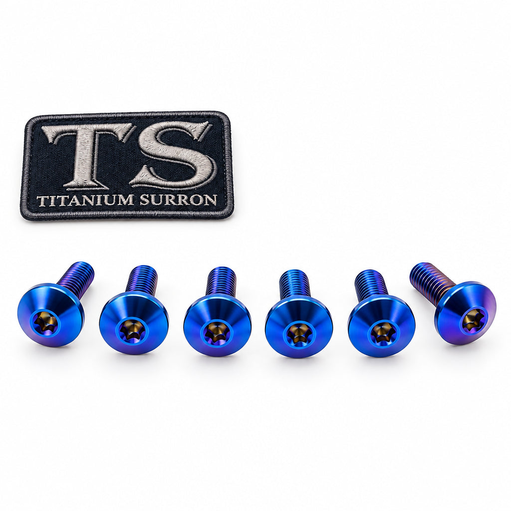 Titanium Front Rotor Bolts - E-Moto Titanium Surron