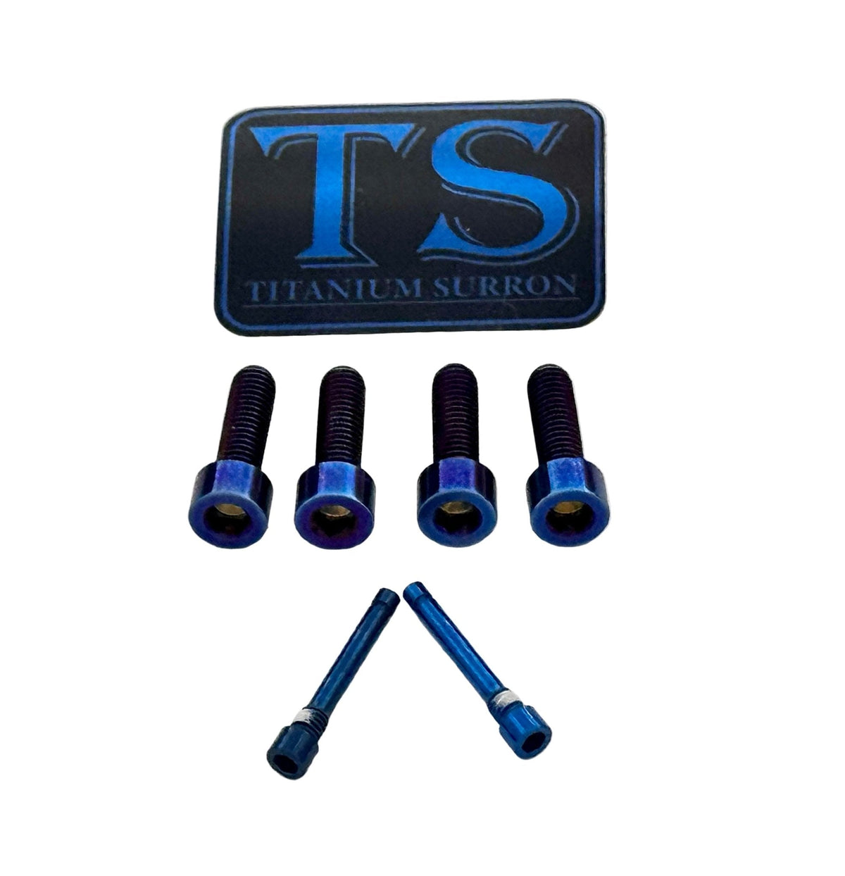 Titanium Caliper Bolt Kit (20mm Bolts) Titanium Surron