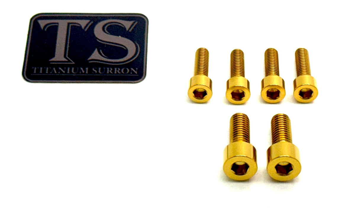 E-Ride Pro (all models) Titanium Stem Bolt Kit - Riot Racing