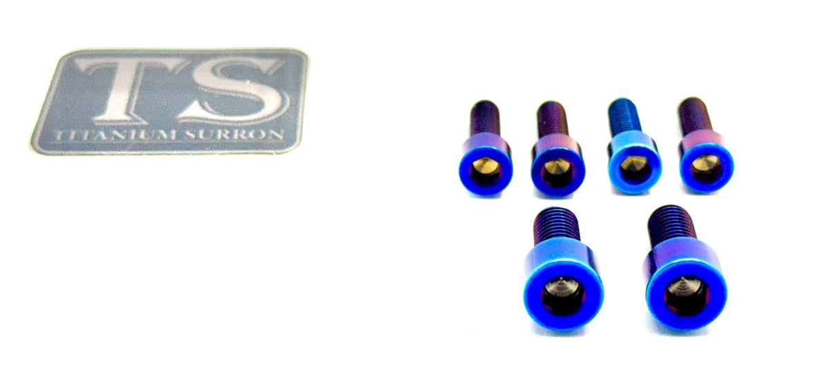 E-Ride Pro (all models) Titanium Stem Bolt Kit - Riot Racing
