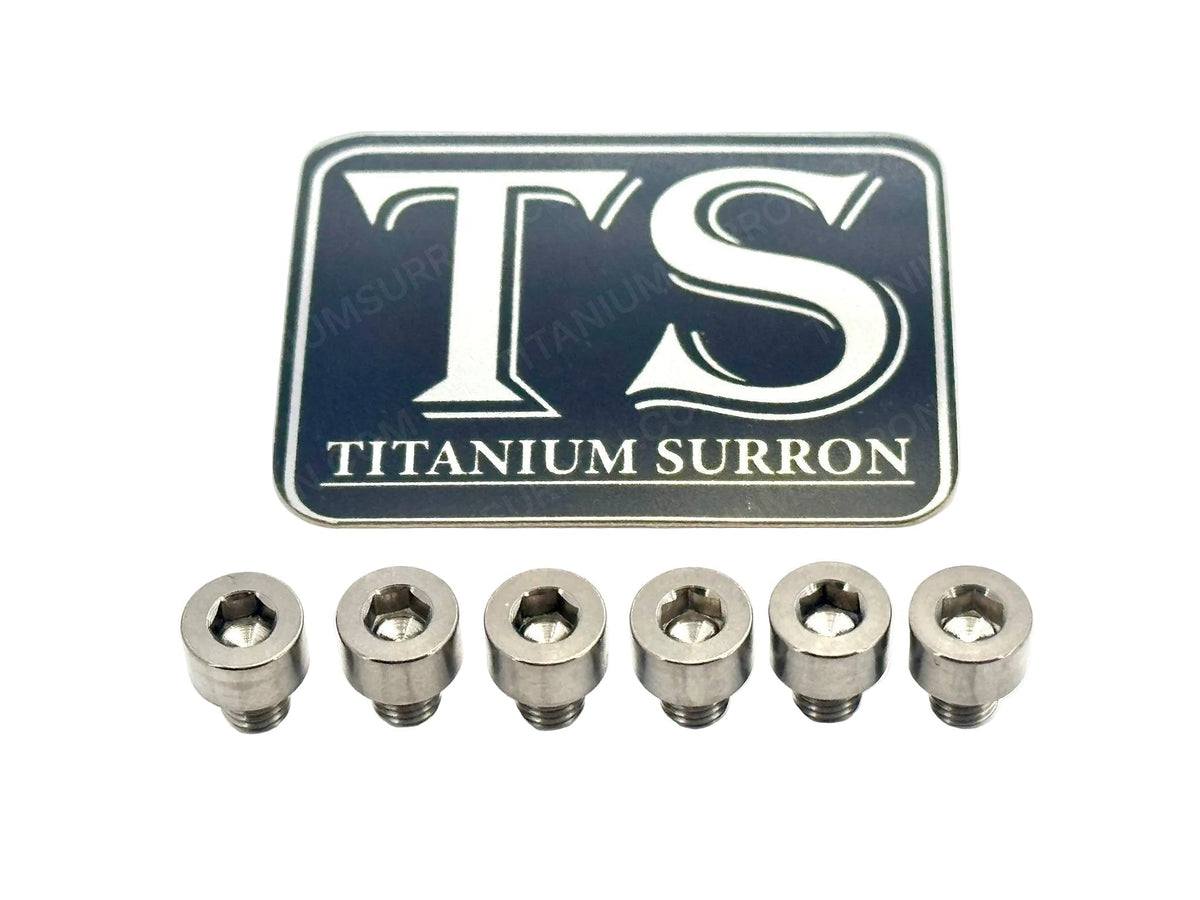 EBMX X9000 Heat Sink Titanium Bolt Kits (6) Titanium Surron
