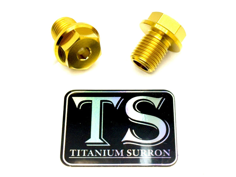 Titanium FastAce Forks Axle Bolts - Riot Racing