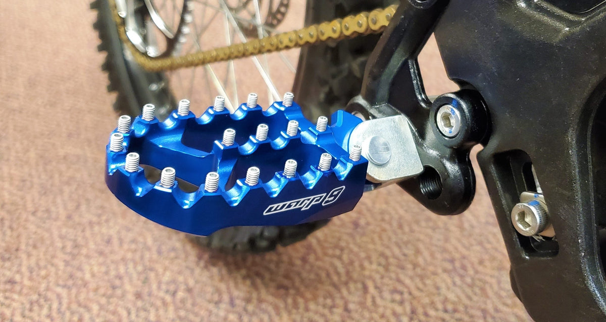Surron LBX Foot Pegs (Collective) Warp9Racing