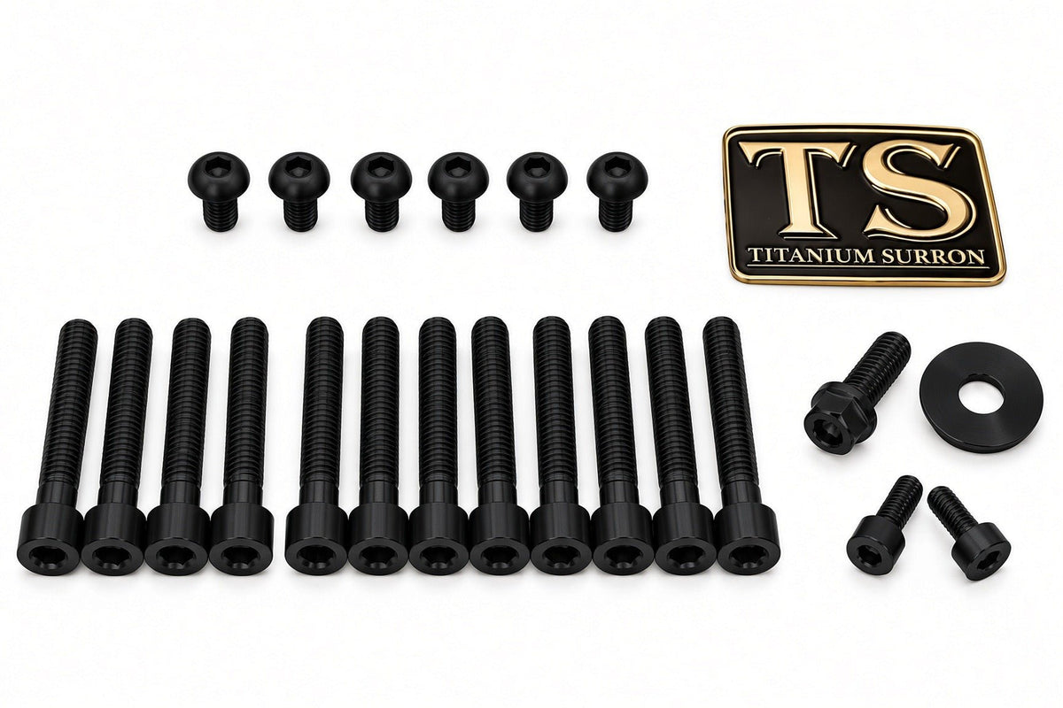 Titanium Bolt Kit for Sirris F43 Fork (22 Pieces) Titanium Surron