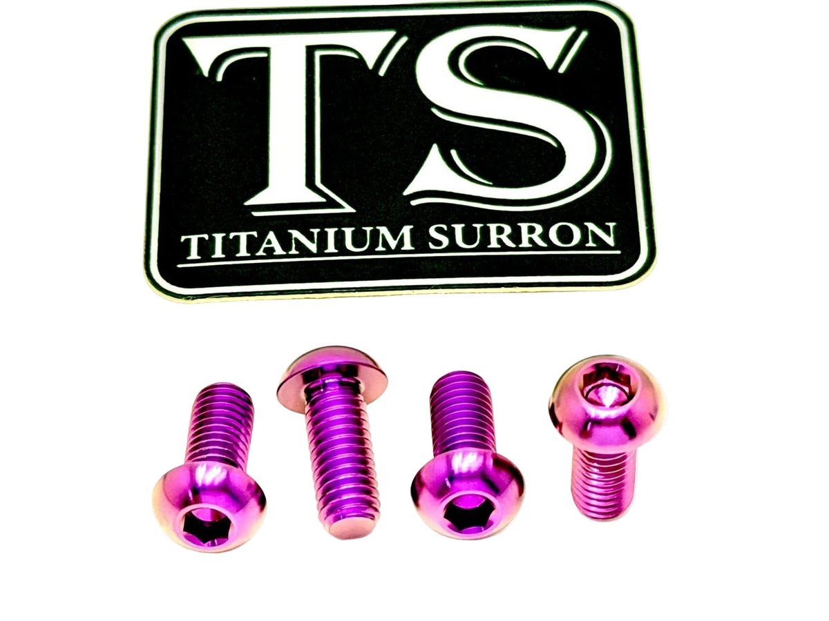 Titanium Controller Mount Bolts for E-moto Titanium Surron