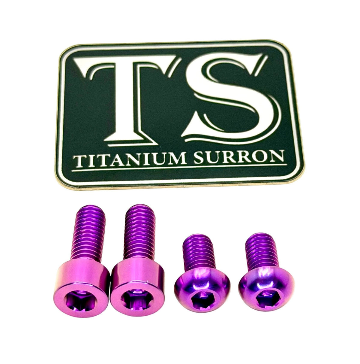Titanium Controller Mount Bolts for E-moto Titanium Surron