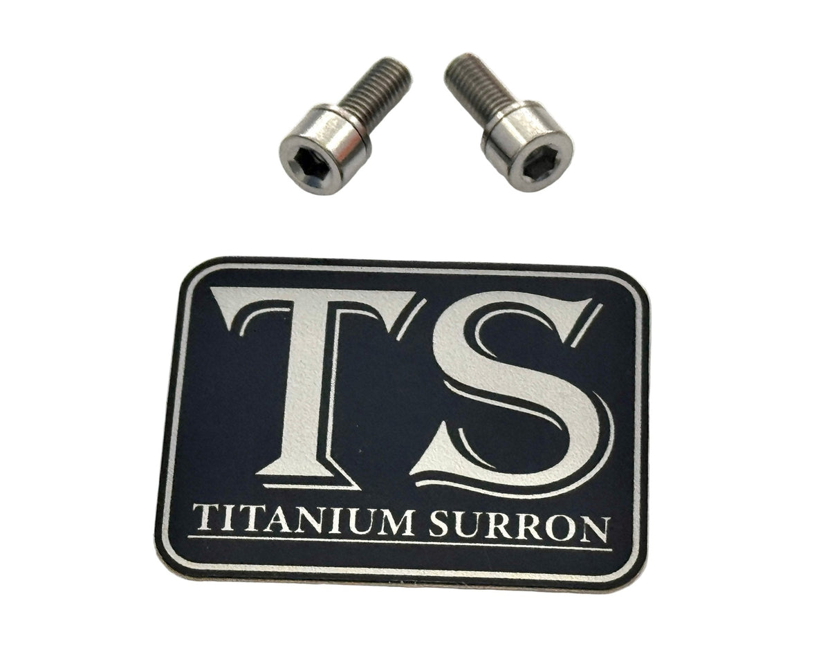 Titanium E-Moto Headlight Mount Bolts Titanium Surron