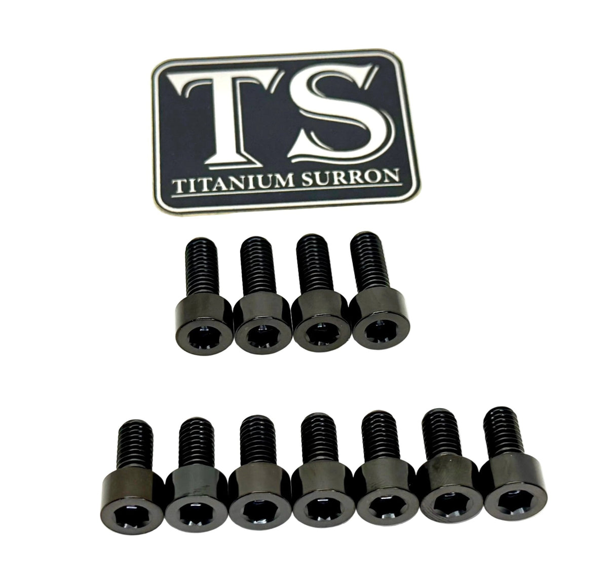 Titanium EXT Ferro Fork Bolt Kits Titanium Surron