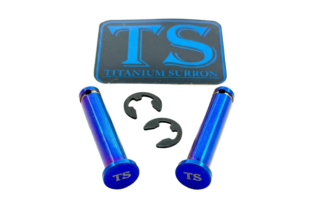 Titanium Foot Peg Pins — E-Moto Titanium Surron