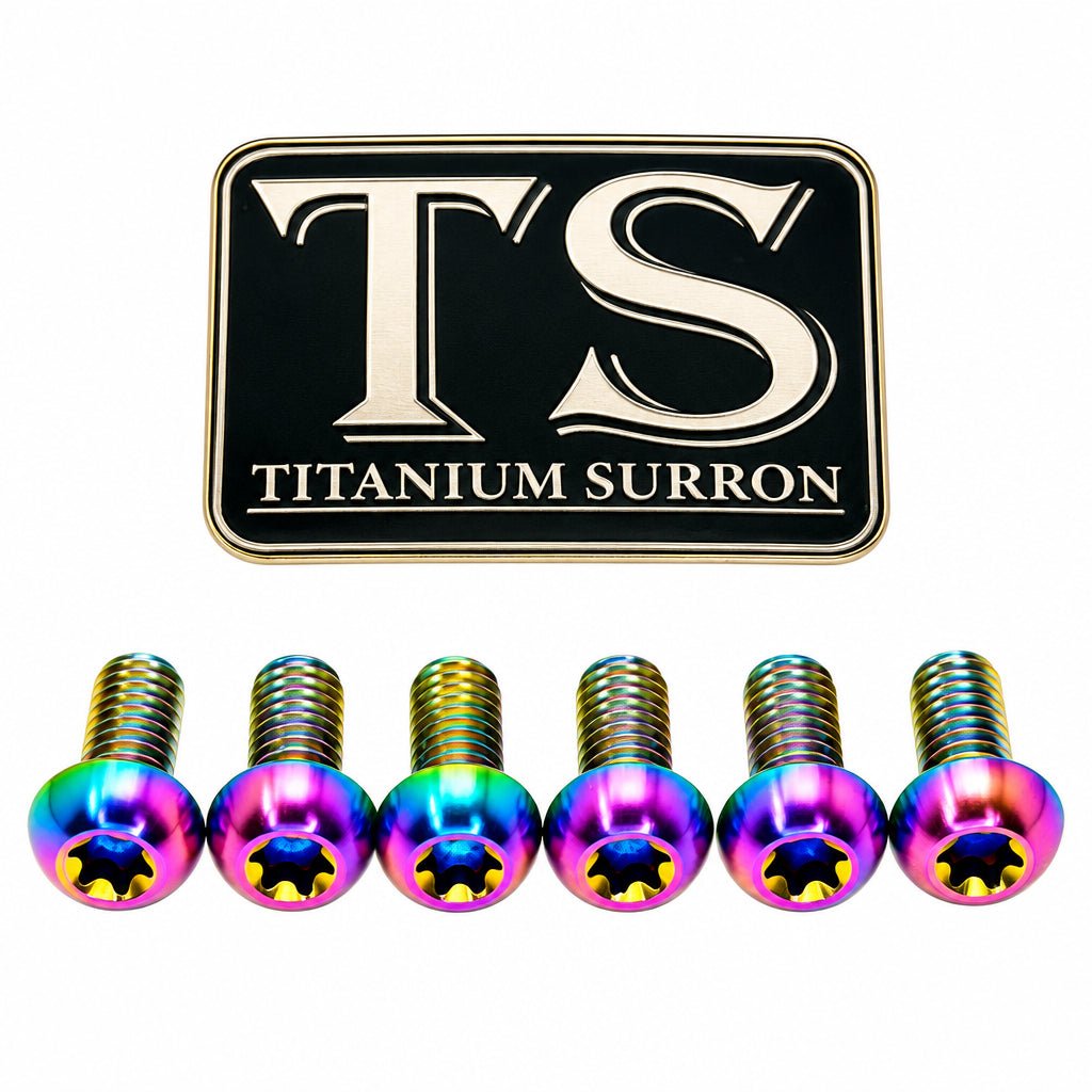 Titanium Front Rotor Bolts - E-Moto Titanium Surron