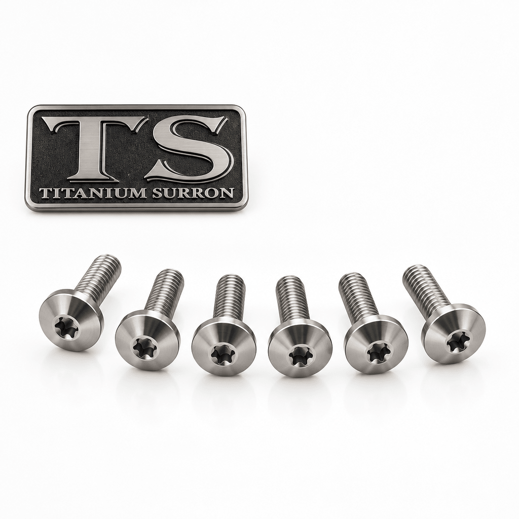 Titanium Front Rotor Bolts - E-Moto Titanium Surron