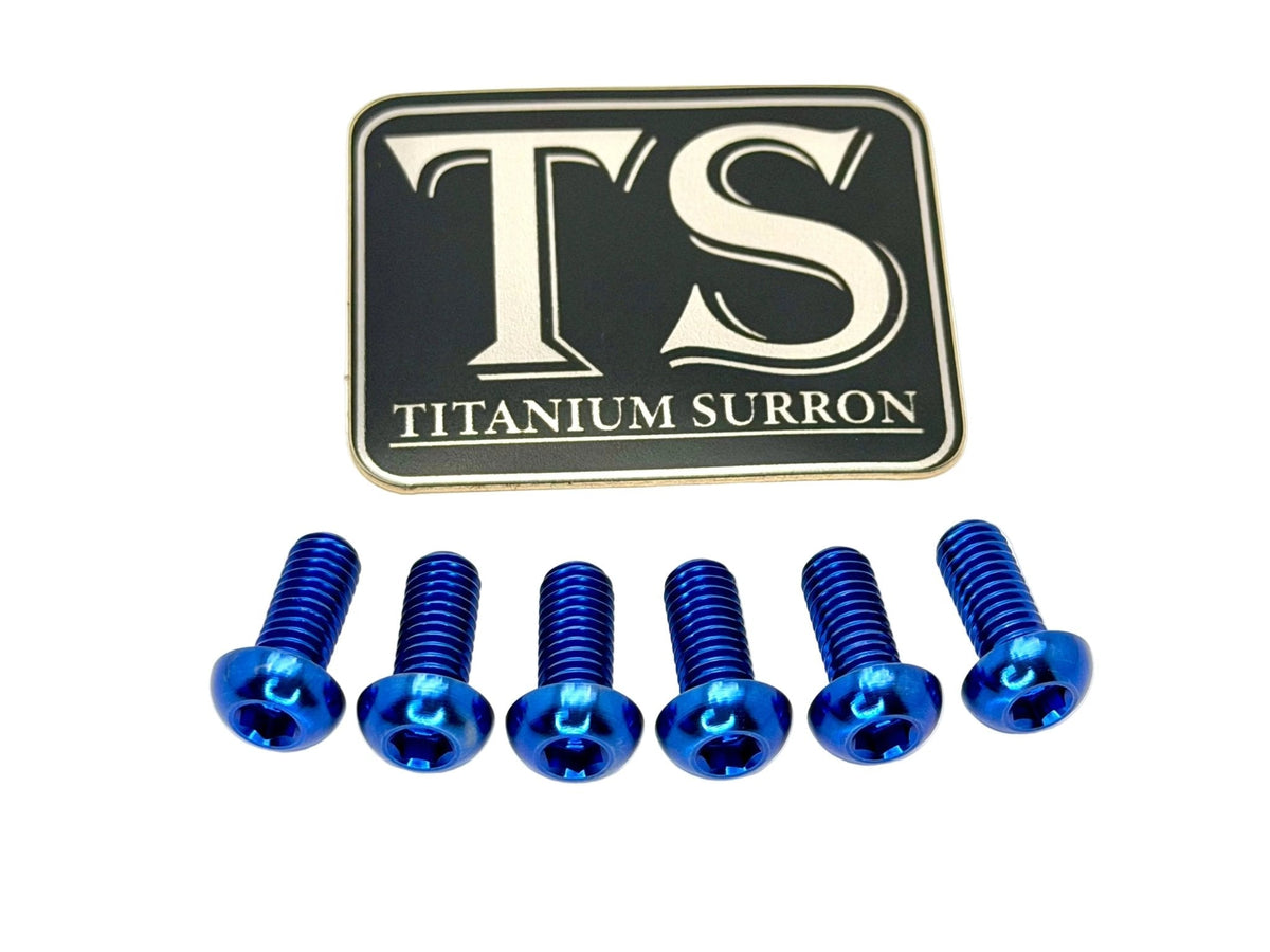 Titanium Front Rotor Bolts - E-Moto Titanium Surron