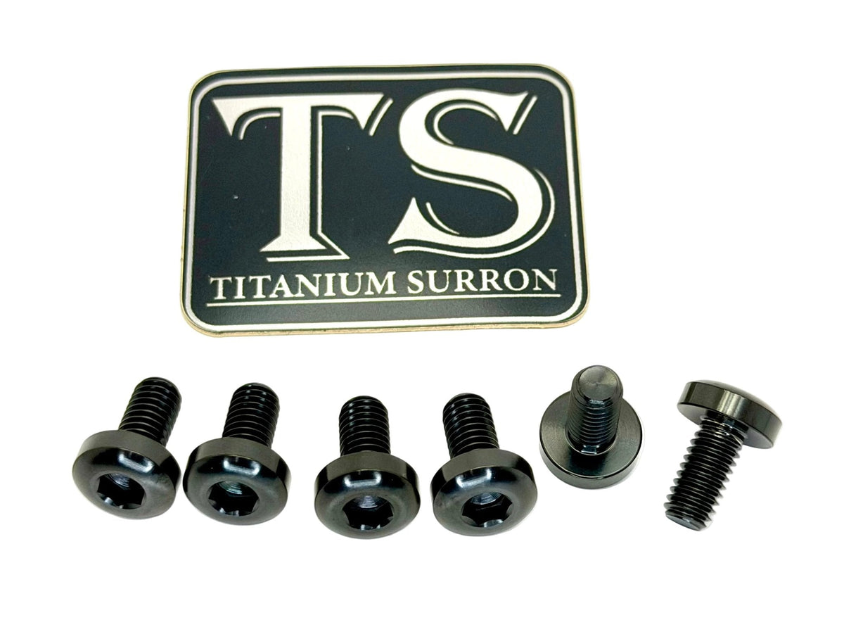 Titanium Front Rotor Bolts - E-Moto Titanium Surron