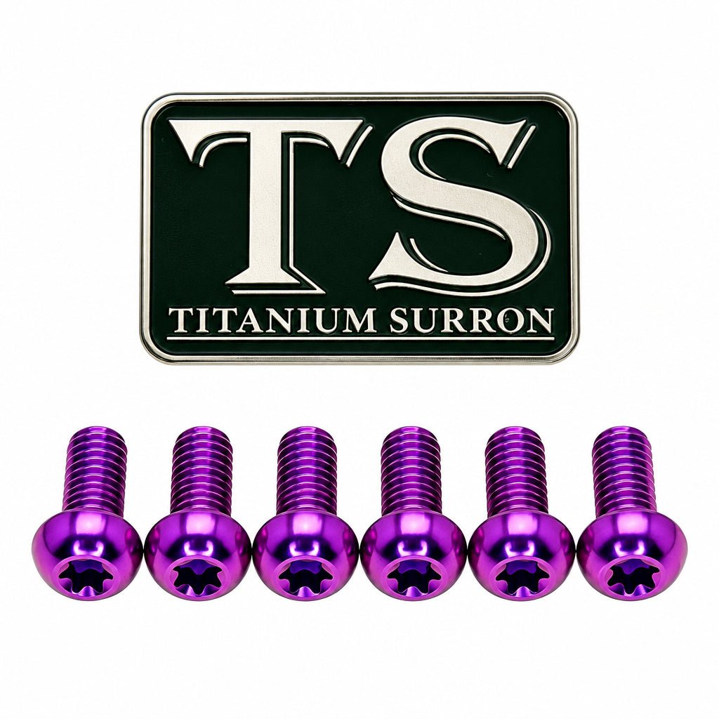 Titanium Front Rotor Bolts - E-Moto Titanium Surron