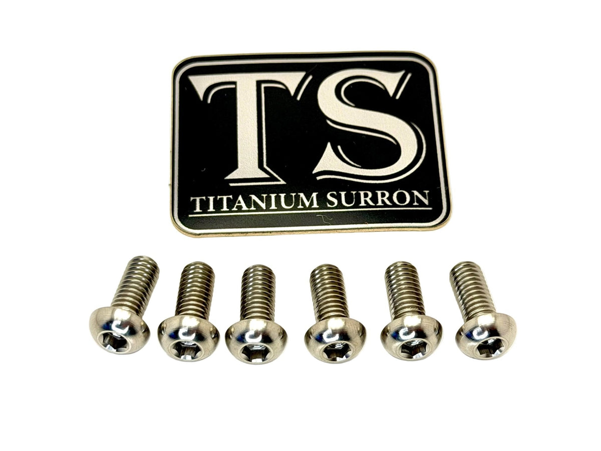 Titanium Front Rotor Bolts - E-Moto Titanium Surron